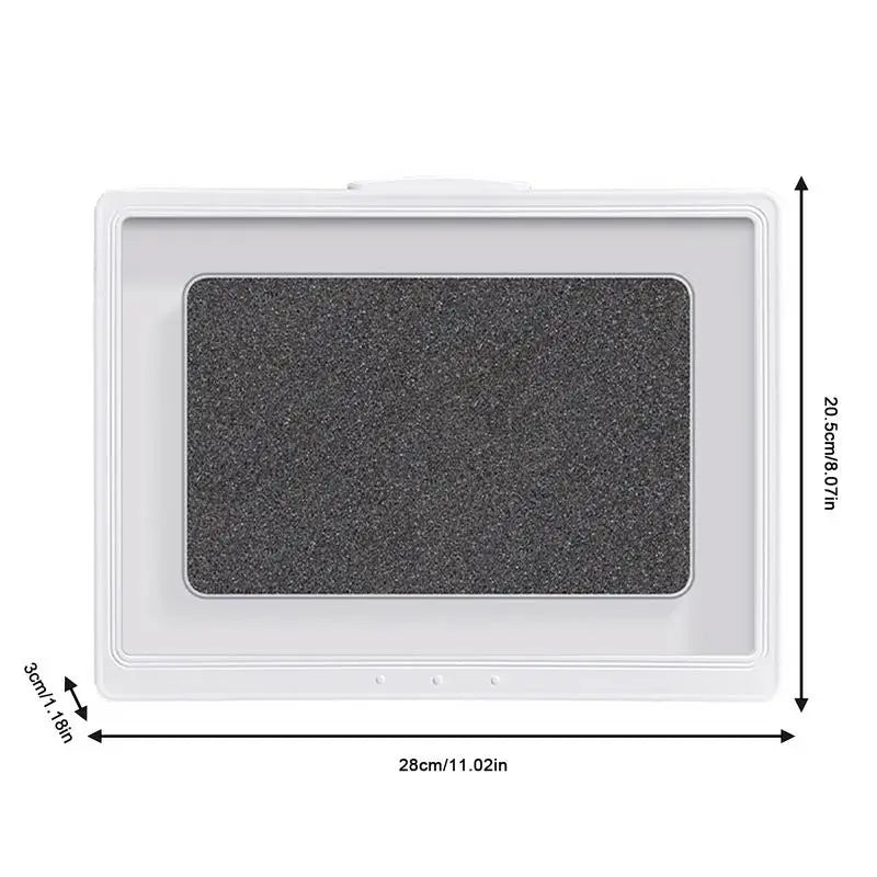 Wall Mount Shower Tablet Holder 180 Degree Rotation Waterproof Tablet Holder Bathroom Tablet Case Touchable Anti-Fog Screen