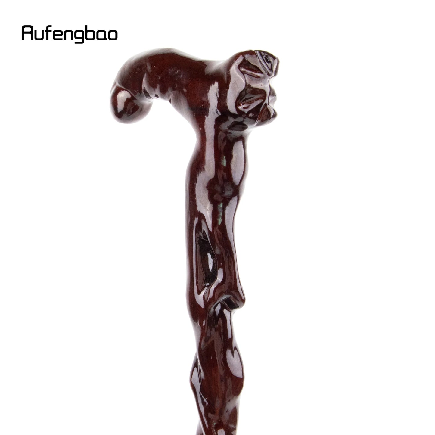 Brown Tree Vine Wooden Single Joint Fashion Walking Stick Decorative Cospaly Cane Halloween Mace Crutch Wand Crosier 92cm