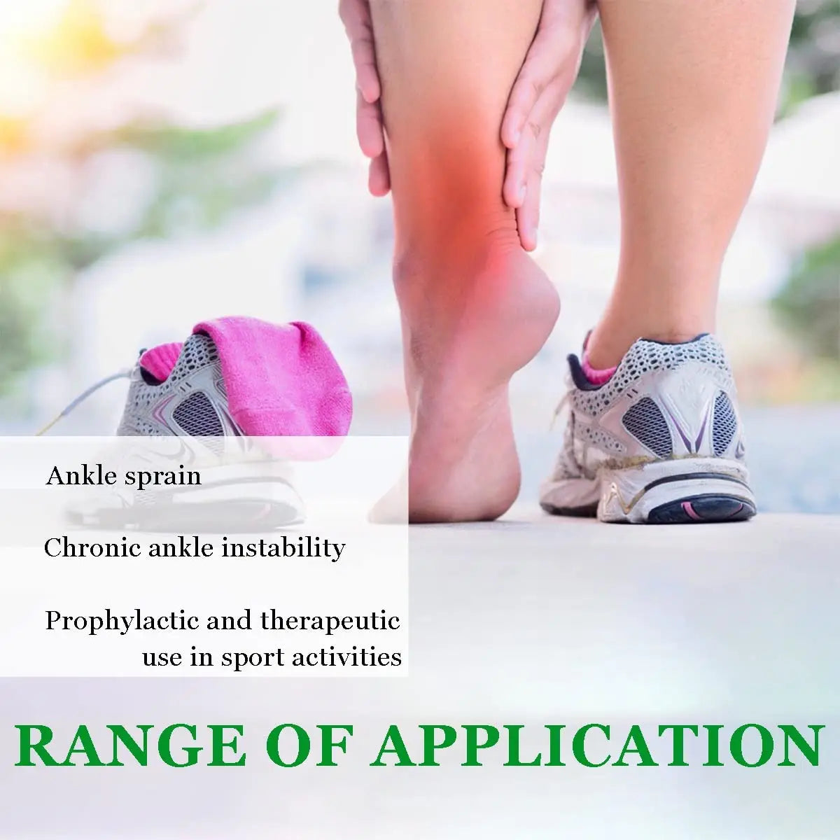 Active T2 Ankle Brace, Black Support for Men & Women, Braces for Sprains, Stability, Volleyball, Cheerleading,