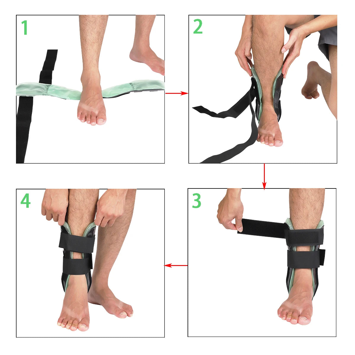 Active T2 Ankle Brace, Black Support for Men & Women, Braces for Sprains, Stability, Volleyball, Cheerleading,