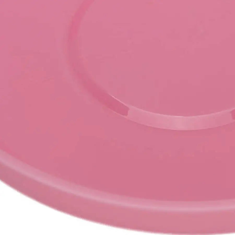 Spill-Proof Plate with Suction Cup Base- Disabled Non-Slip Tableware Bowl Red Auxiliary Tableware Solid Feeding Dish