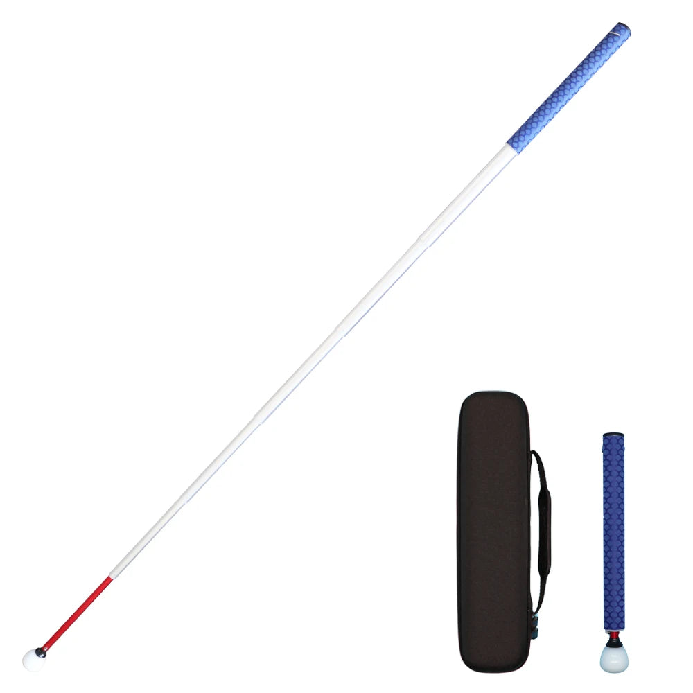 Aluminum Telescopic Blind Cane with Rolling Tip 30cm-150cm (12 inch-59 inch), with 2 Tips