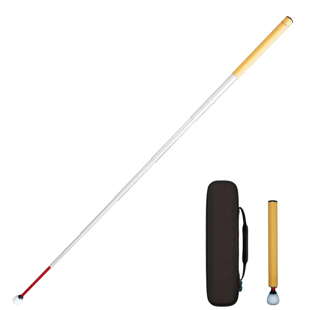 Aluminum Telescopic Blind Cane with Rolling Tip 30cm-150cm (12 inch-59 inch), with 2 Tips