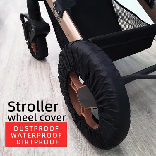 2Pcs Wheel Cover for Stroller, Push Chair or Wheelchair