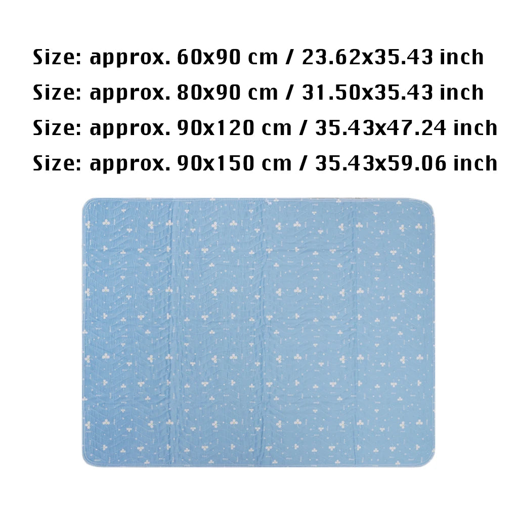 Waterproof Reusable Adult Disabled Incontinence Underpad Sheet Bed Mattress Protector Pads for Patients Kids Elderly Pets