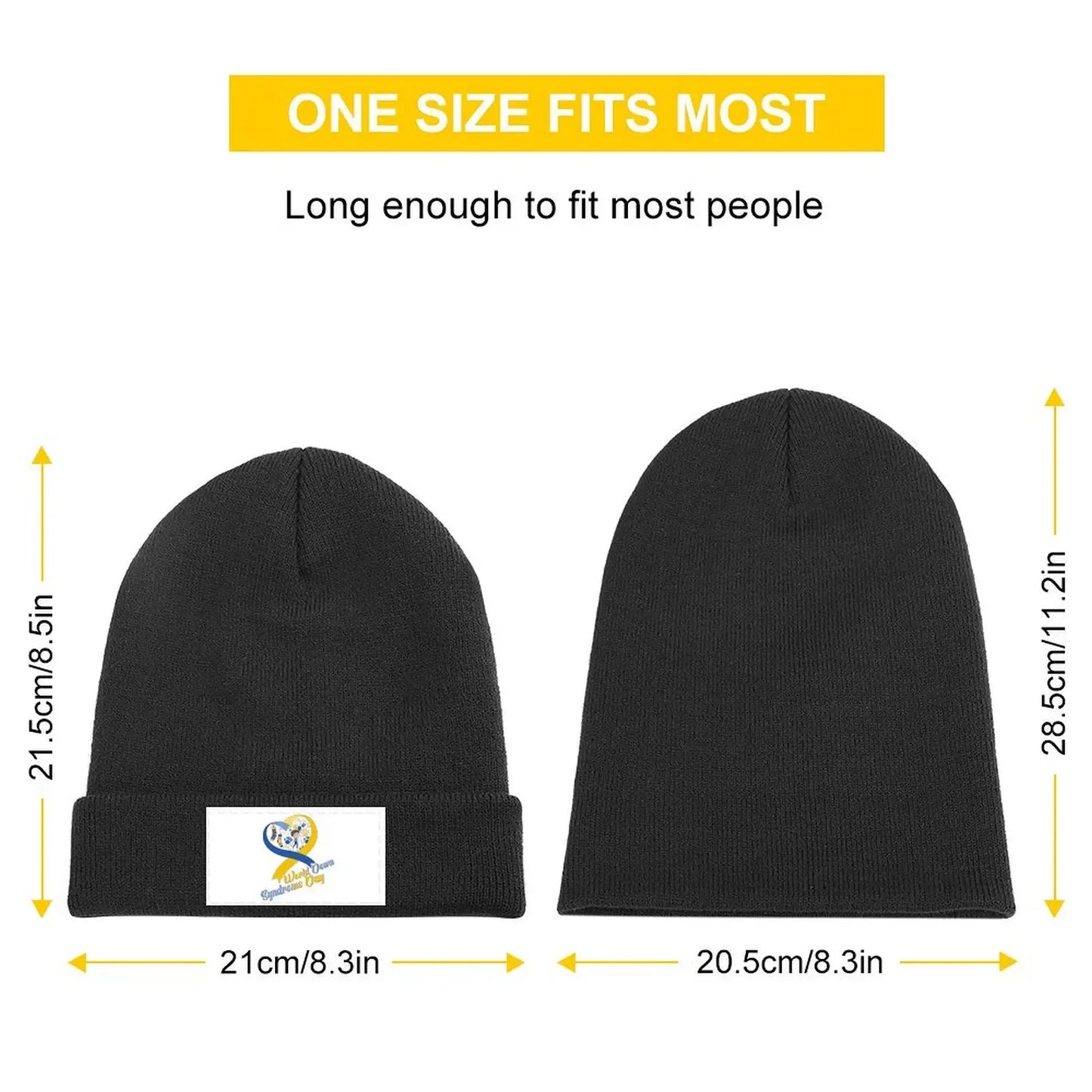 world down syndrome day Knitted Cap Bobble Hat Anime Hat Streetwear New In Hat Trucker Hats For Men Women's