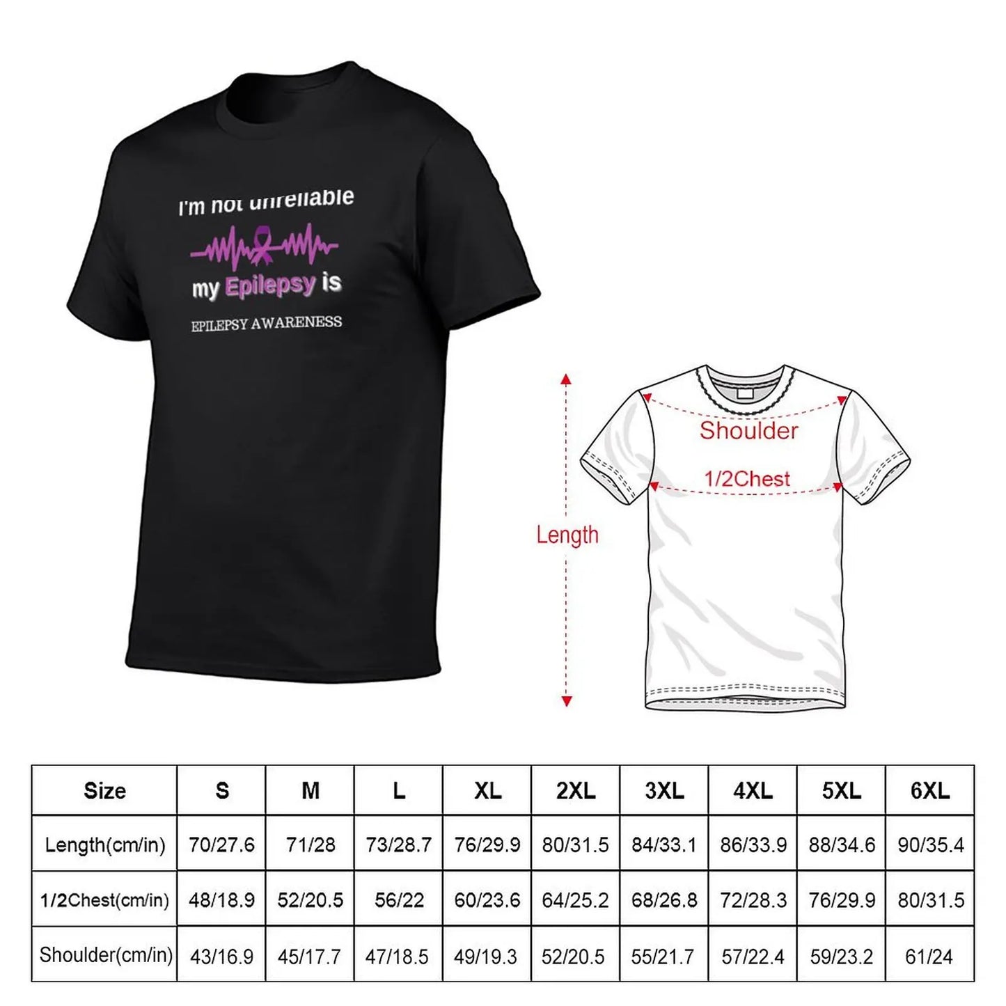 end epilepsy for a seizure free life T-Shirt hippie clothes summer clothes mens graphic t-shirts pack