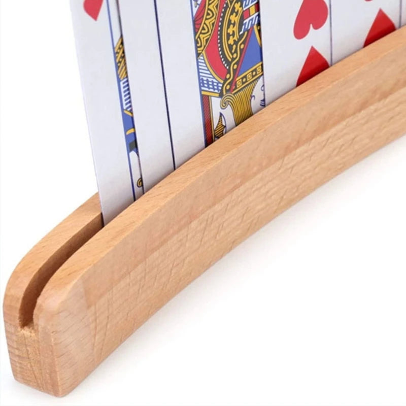 Playing Card Stands for Kids Seniors Game Card Holder for Disabled Deck Card Photo Display 2PCS