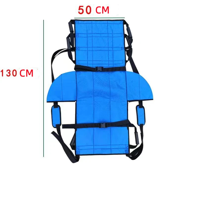 Patient Transfer Belt Mat Disabled Shifting Seat Pad Wheelchair Transport Belt Elderly Shifting Sling Aid Care Sit or Lie Down