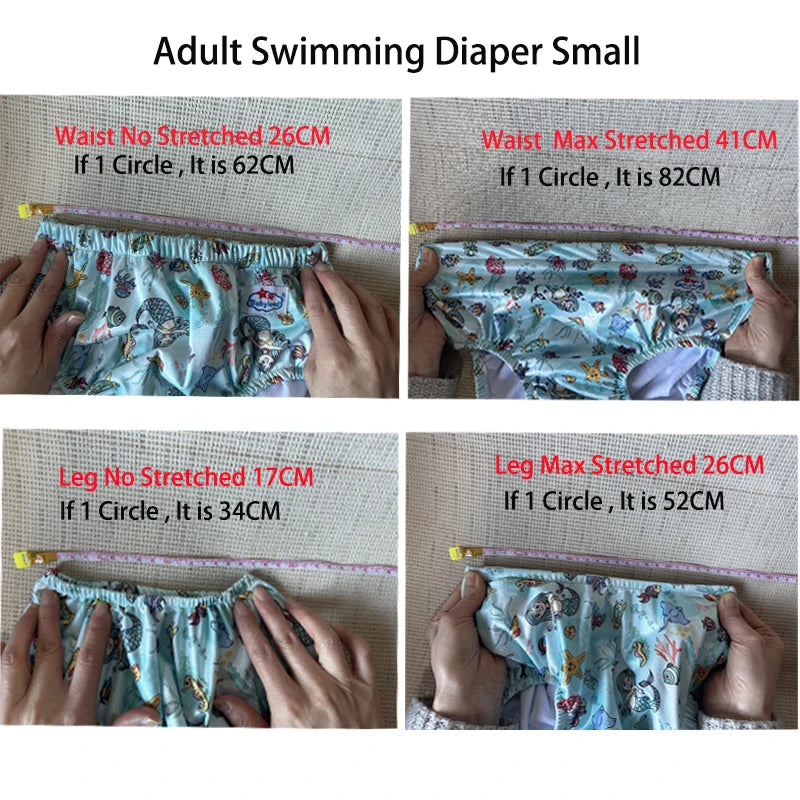 Waterproof Young Teen/Adult Swimming Diapers