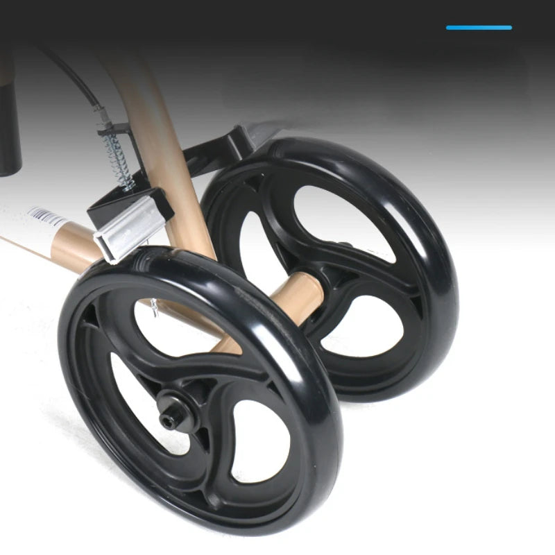 Leg Injury Rehabilitation Knee Scooter Wheeled Walker for Disabled and Elderly Assisted Mobility Crutches