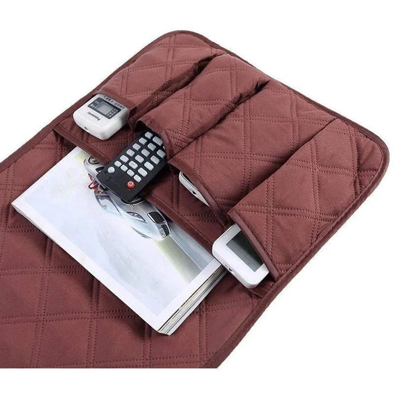 Waterproof Sofa Couch Chair Armrest Organizer Sofa Arm Caddy Tray Tidy Hanging Storage Bag Table Cabinet Pocket for TV Remote