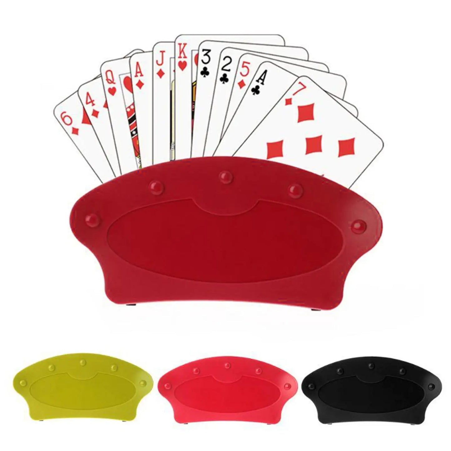 Hands Free Playing Card Holders Game Poker Seat for Kids, Disabled,