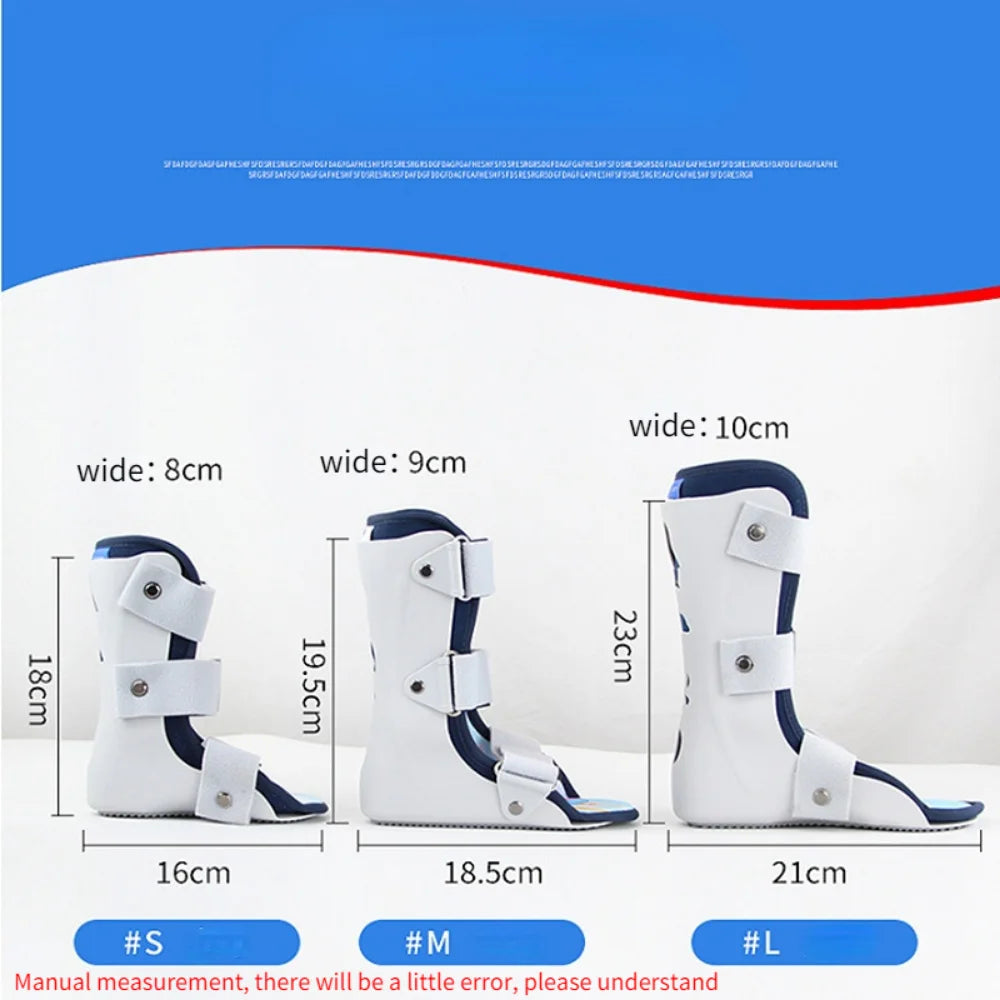 Kid Foot Drop Support Splint Varus Valgus Orthotics Children Ankle Joint Fracture Fixation Brace Ankle Sprains Recovery Band