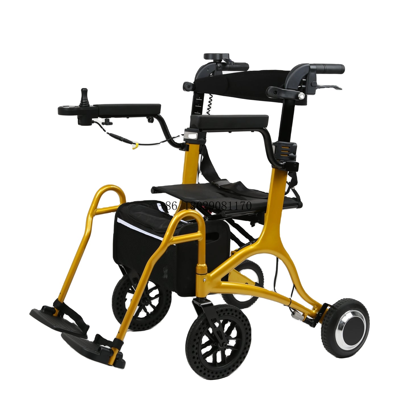 Power Disabilities Walker Rollator for Elderly Rehabilitation Equipment Stroke Patients Mobility Aid Electric Wheelchair