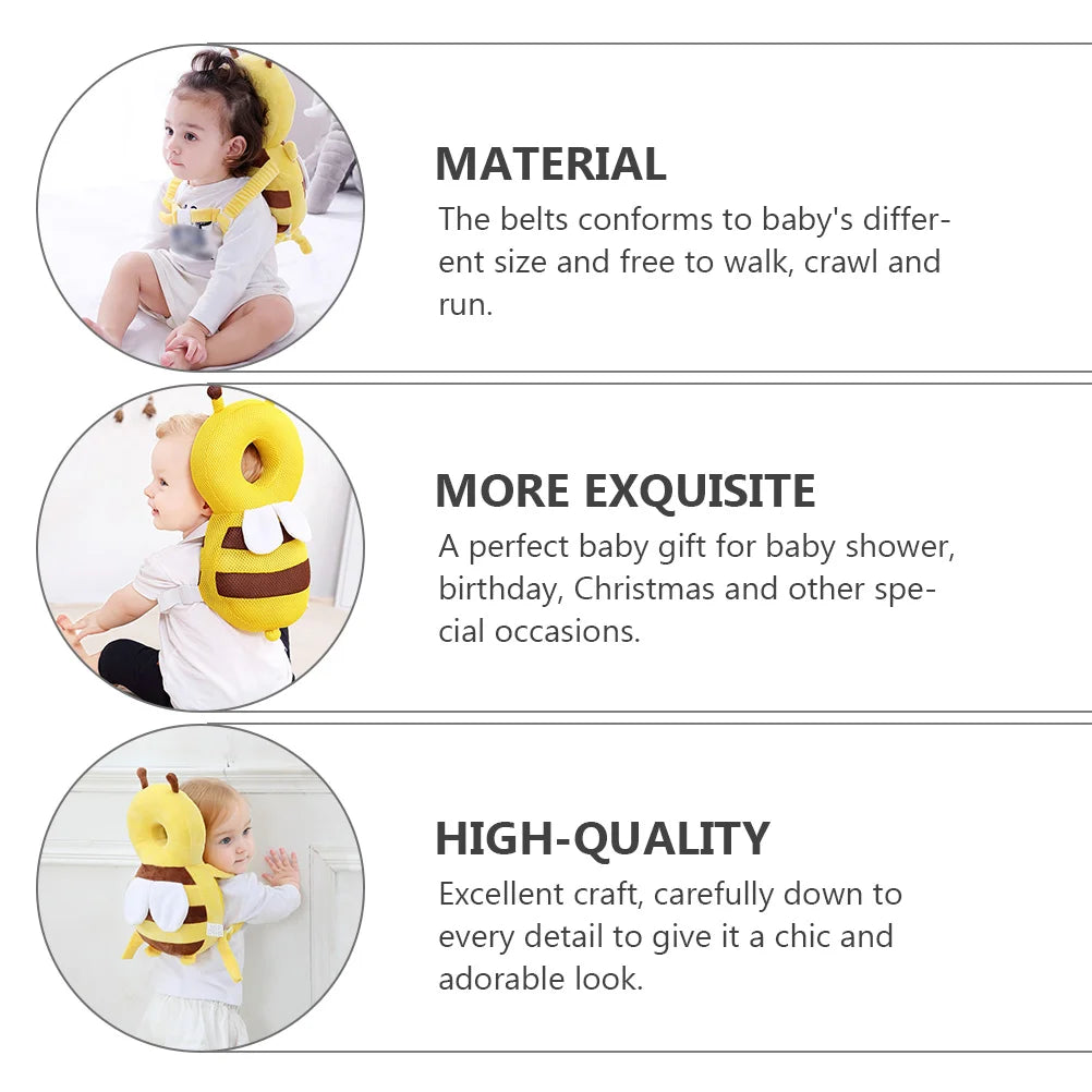 Child Sleep Safety Anti-fall and Baby Back Pack Backpack for Kids Protector Breathable Infant Gift Cushion Polyester