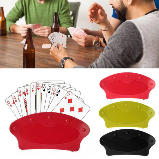 Hands Free Playing Card Holders Game Poker Seat for Kids, Disabled,