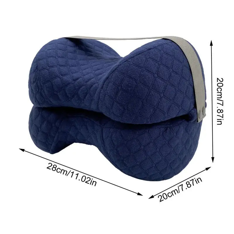 Memory Foam Leg Pillow Leg Pillows For Side Sleeping Ergonomic Between Knee Pillow Washable Cover Leg Positioner For Pregnant