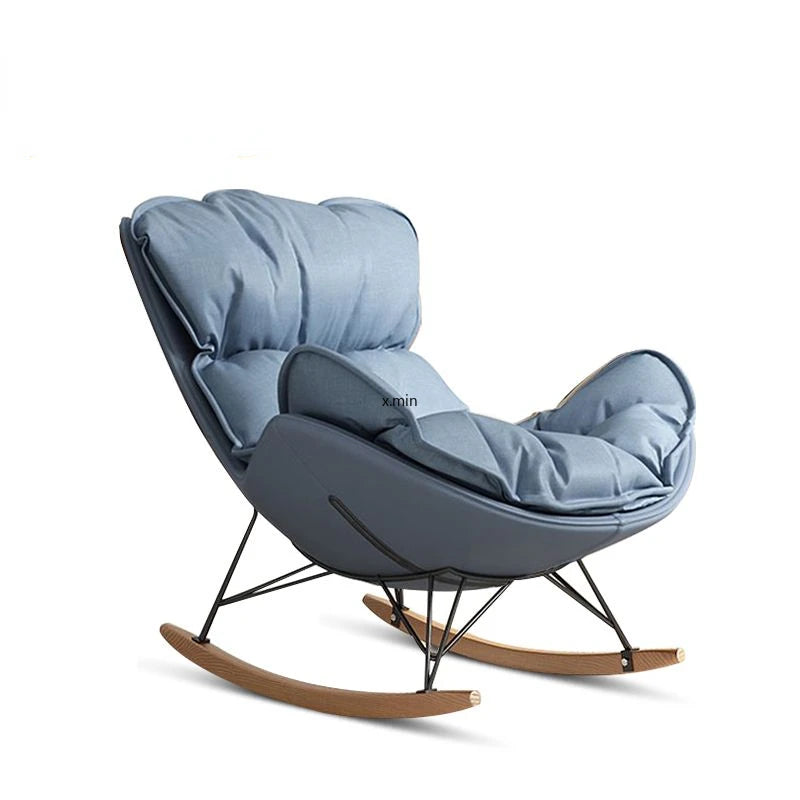 Rocking Chair Reclining Chair Adult Living Room   Home Single Lounge Lazy Sofa Lobster Snail Chair  Furniture كرسي استرخاء