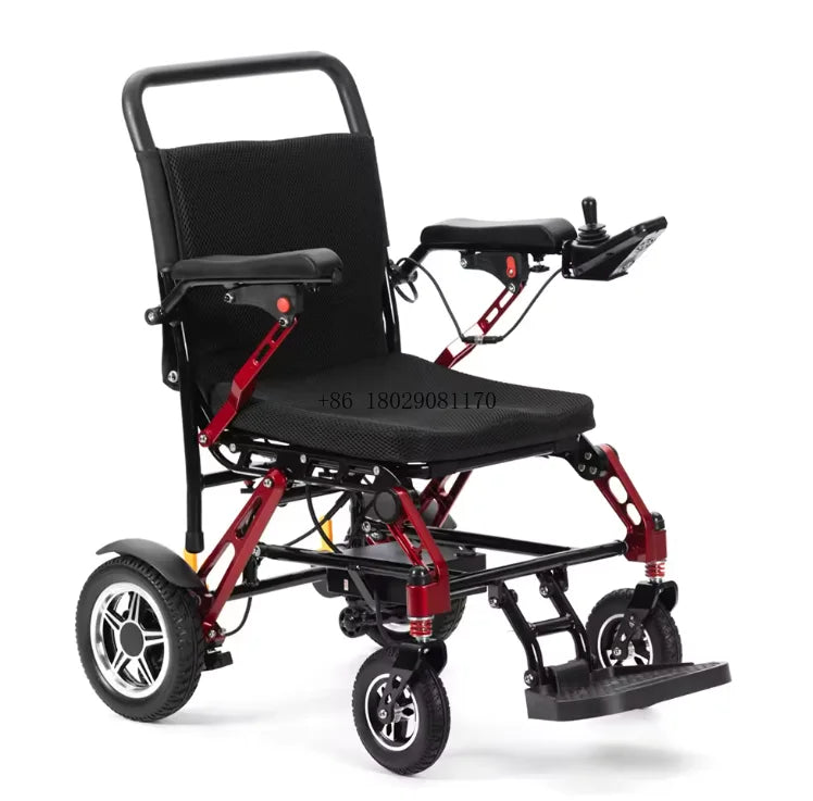 Lightweight Walker & Rollator for Elderly & Disabled People Intelligent Fully Automatic Folding Electric Wheelchair