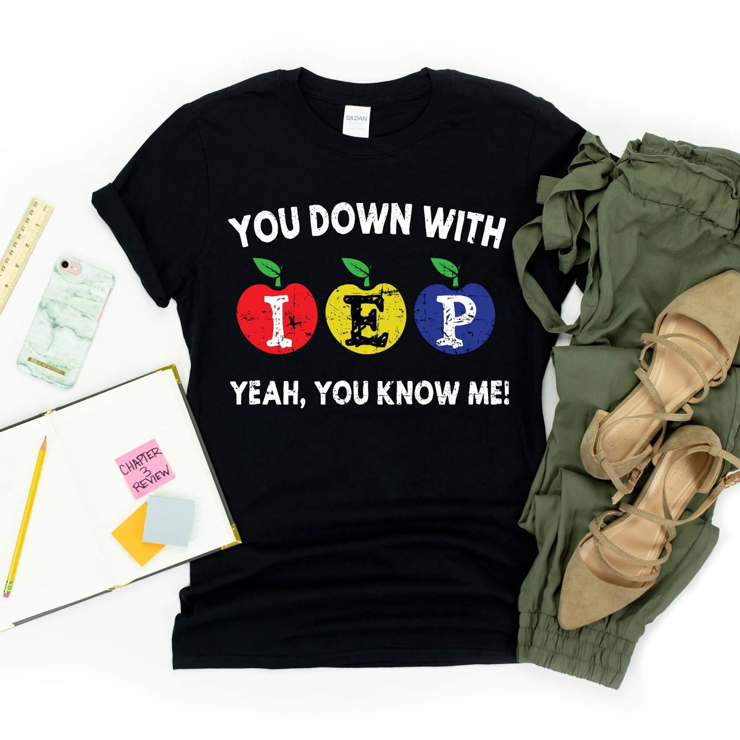 You Down with IEP, Yeah, You Know Me! Funny IEP T Shirt Special Education Needs, Speech Language Pathologist SLP