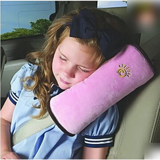 Baby Pillow Car Safety Belt & Seat Sleep Positioner Protect Shoulder Pad Adjust Vehicle Seat Cushion for Kids Baby Playpens