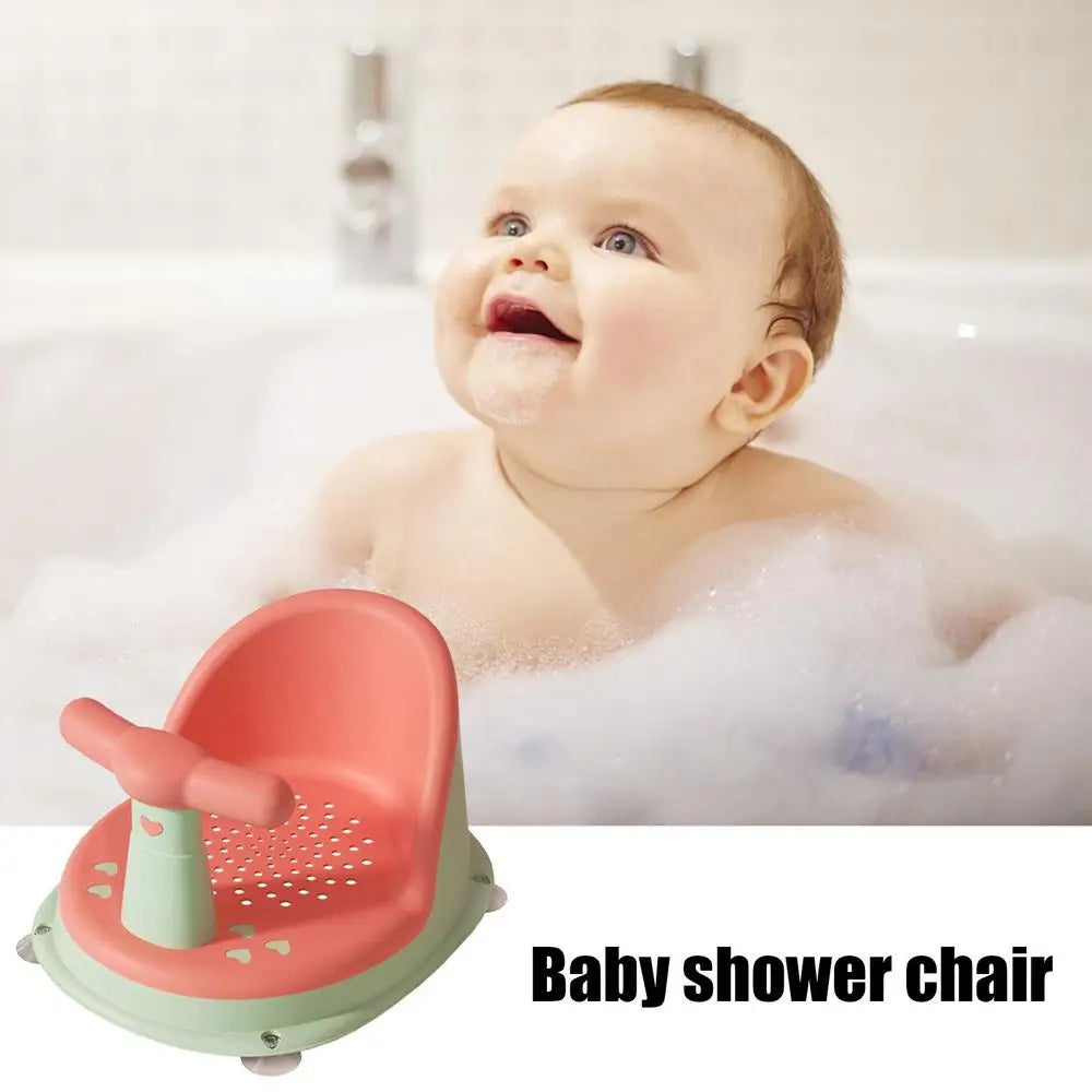 Baby Shower Chair Non Slip Infants Bath Seat Stool Adjustable Child Seat Baby Bathtub Toddler Shower supplies bath Accessories