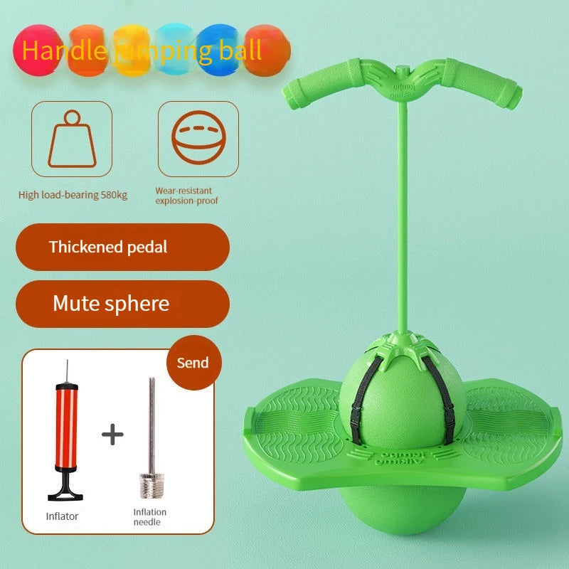 Bouncing Ball Frog Jump Long Height Exercise Equipment Increase High Jump Bouncing Ball Children's Balance Training Equipment