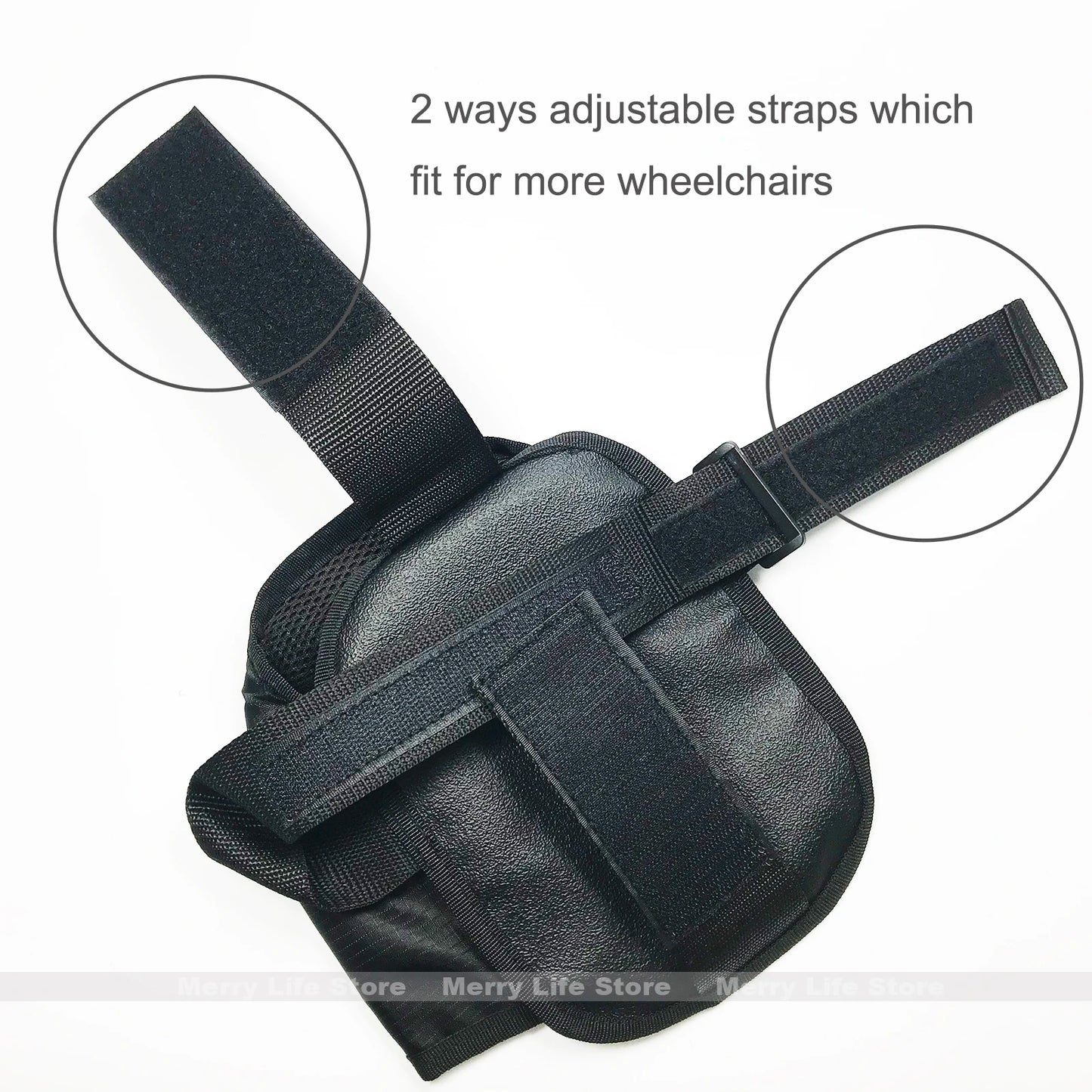 Wheelchair Shoe Holders Adjustable Straps Safety Feet Bound Shoes Restraint Belts Keep Feet from Sliding off Pedals Foot Rests