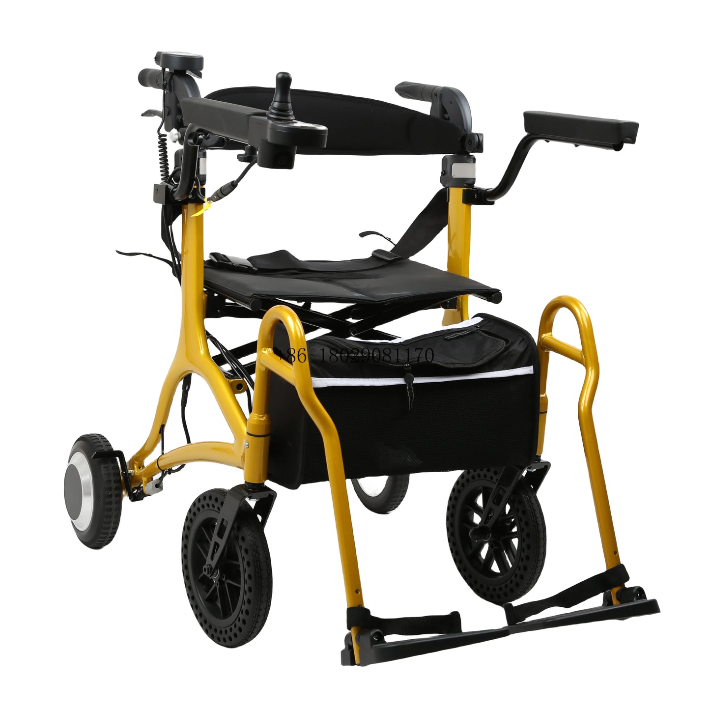 Power Disabilities Walker Rollator for Elderly Rehabilitation Equipment Stroke Patients Mobility Aid Electric Wheelchair