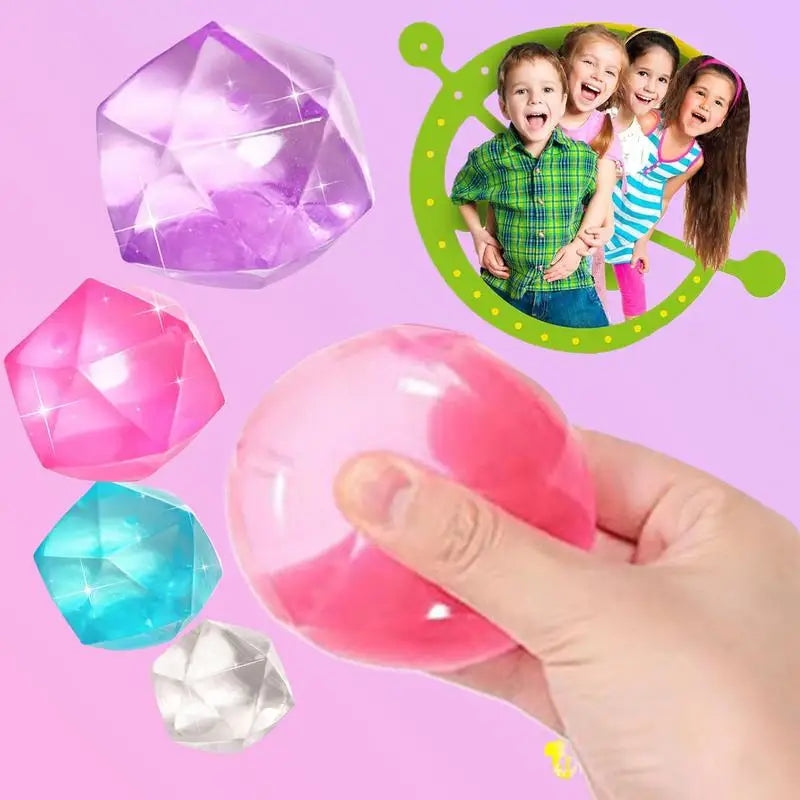 Squeeze Toys Squeezy Antistress Toy Balls Stretchy Cube Fun Squeeze Stress Relief Toys Hand Grip Pressure Toys For Relaxation