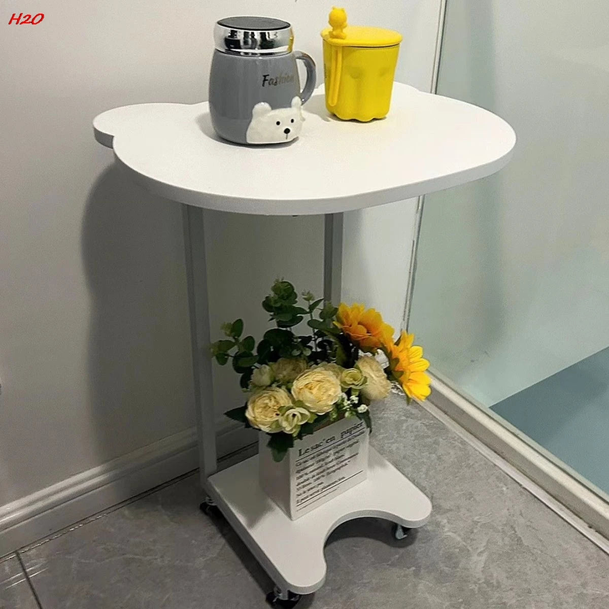 Removable Sofa Side Small Table Creative Type Side Table Simple Household Living Room Small House Balcony Coffee Table News