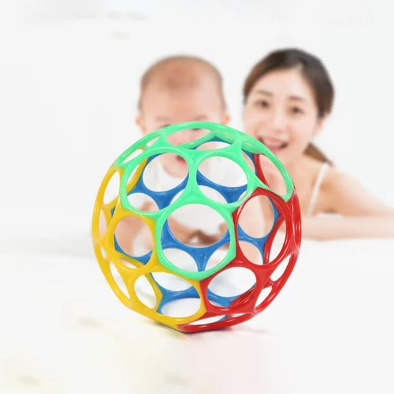 Baby Toys Rattles Kids Educational Toys Grasping Holes Balls For Newborn Cribs Stroller Soft Safety Hand Bells Baby Speelgoed