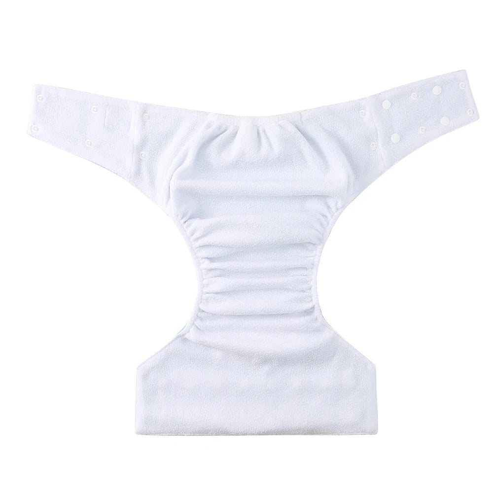 5pcs Adult Cloth Diapers  For Special Need Adult Adjustable Size Waterproof Washable and Reusable Adult Diapers