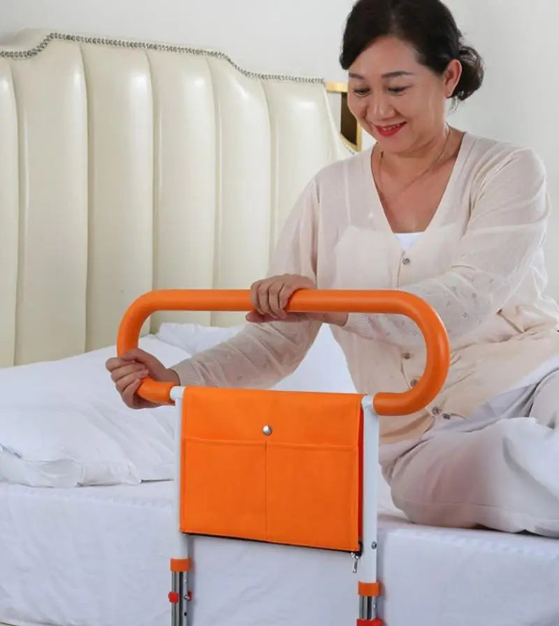 Bedside Handrail for Elderly Disabled Stand Up Assistance Home Portable Foldable Safety Anti Fall Bedside Handrail Railing