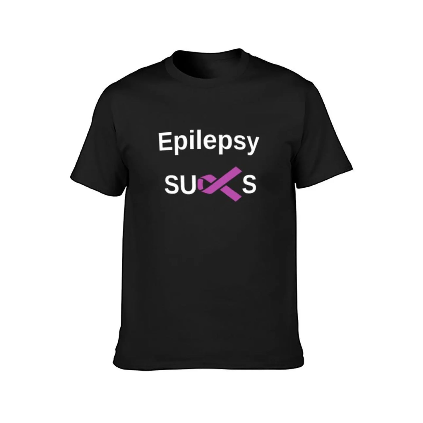 end epilepsy for a seizure free life epilepsy sucks T-Shirt Aesthetic clothing anime clothes plain t shirts men