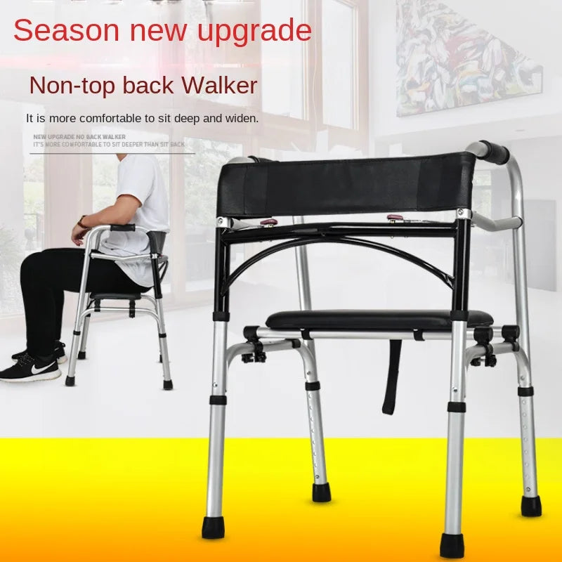 Aluminum Alloy Fitness Walkers Elderly Exercise Equipment Rehabilitation Crutches Disabled Support Gear