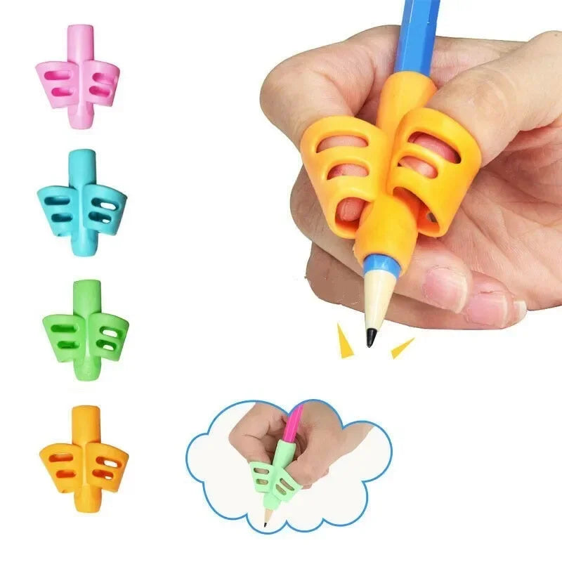 3PCS Pencil Grips for Kids Handwriting Correction Posture Writing Aid for Toddler Students Preschoolers Children Special Needs