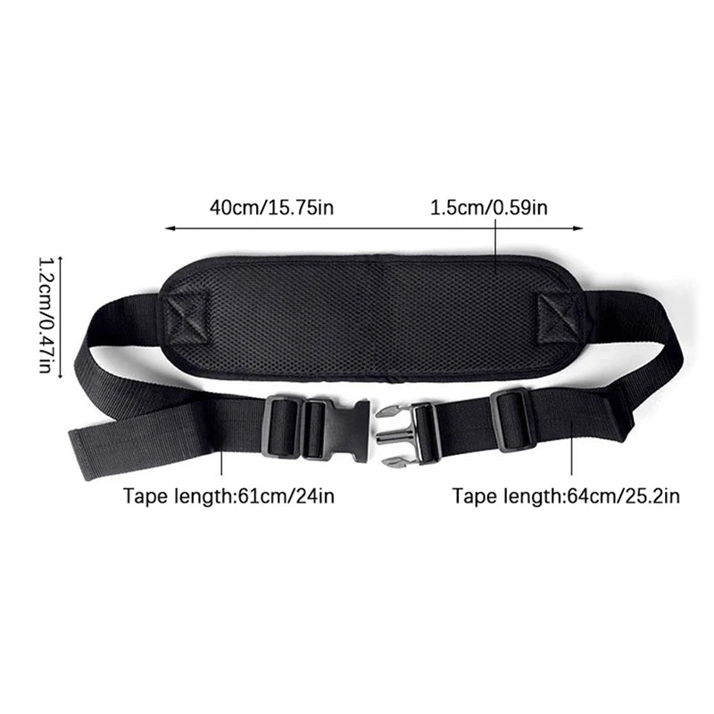 Wheelchair Seats Belt Adjustable Safety Harness Fixing Breathable Brace for disabled, or Elderly Patients- Restraints Straps Brace Support