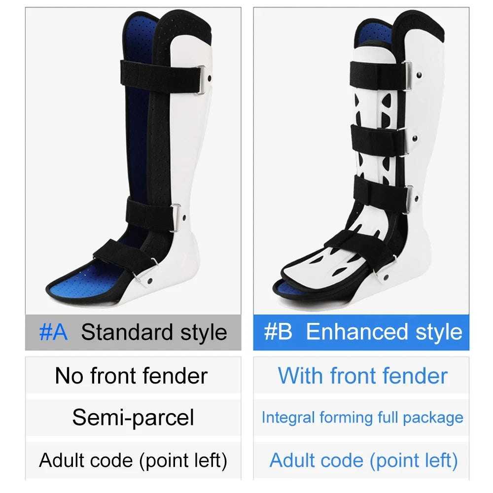 Ankle Foot Drop Brace Orthosis Splint for Ankle Facture Recovery Fit Both Foot Ankle Foot Splint Orthosis Achilles Tend1PCS M/L