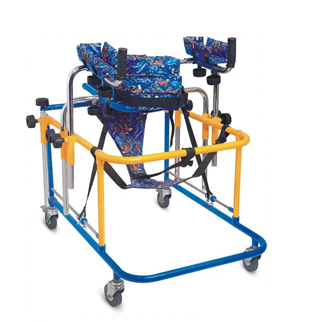 Rehabilitation Anti-rollover Pediatric Cerebral Palsy 30cm Height Adjustable Walkers For Disabled Children