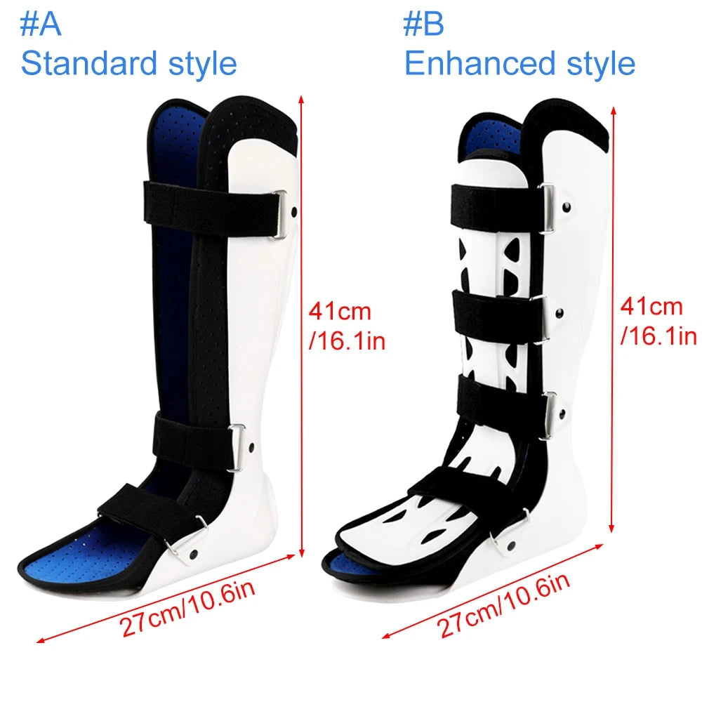 Ankle Foot Drop Brace Orthosis Splint for Ankle Facture Recovery Fit Both Foot Ankle Foot Splint Orthosis Achilles Tend1PCS M/L