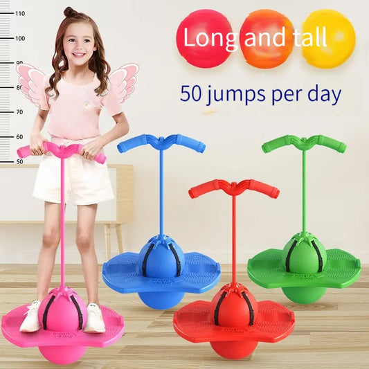 Bouncing Ball Frog Jump Long Height Exercise Equipment Increase High Jump Bouncing Ball Children's Balance Training Equipment