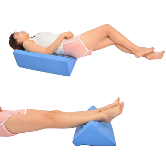 Side Triangle Pillows Foam Body Positioner Multi-Function Orthopaedic Leg Raise Acid Wedge Support Cushion