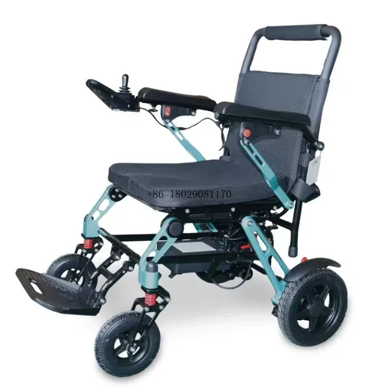 Lightweight Walker & Rollator for Elderly & Disabled People Intelligent Fully Automatic Folding Electric Wheelchair