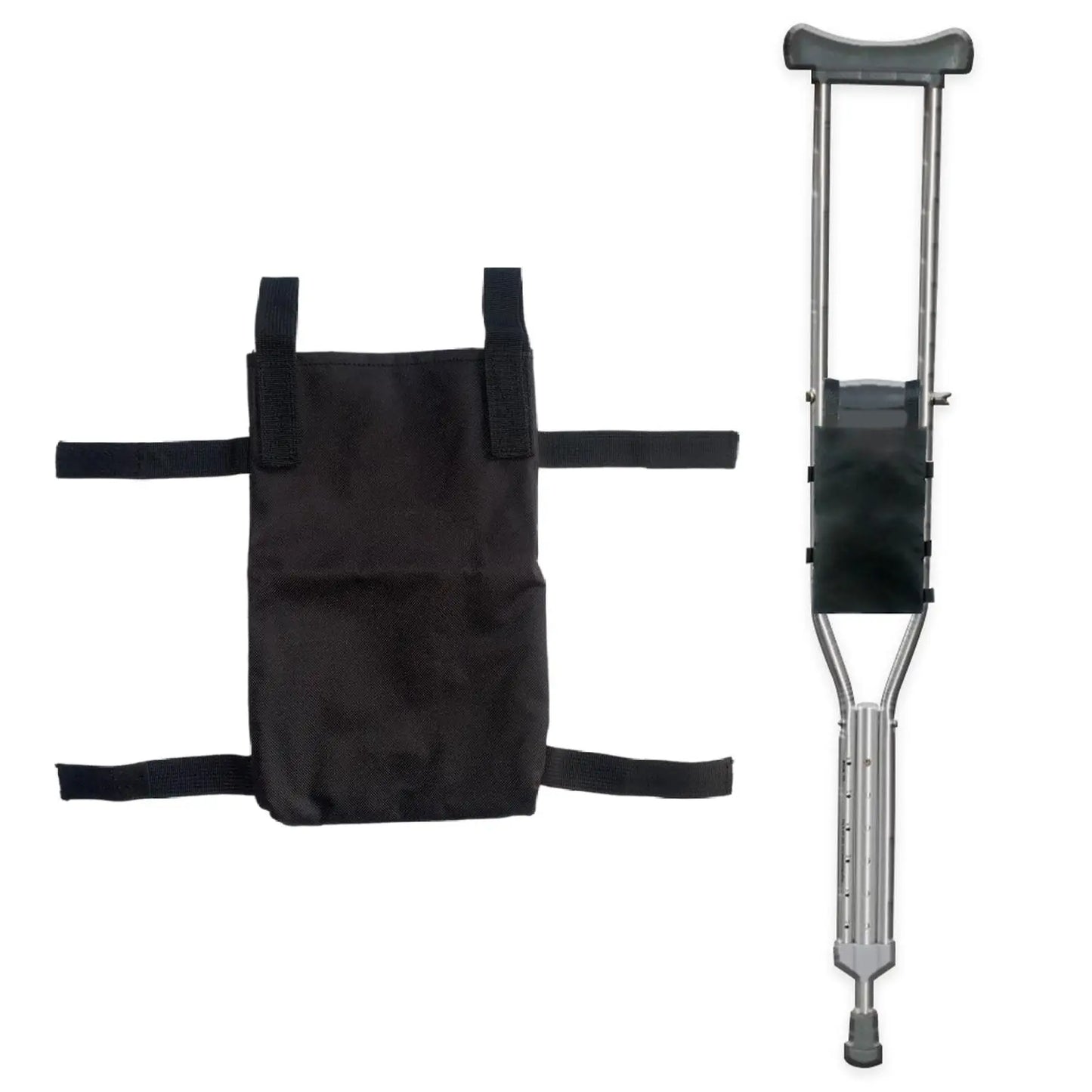 Crutch Bag Oxford Fabric Crutches Accessory Bag for Crutches for Women And Men