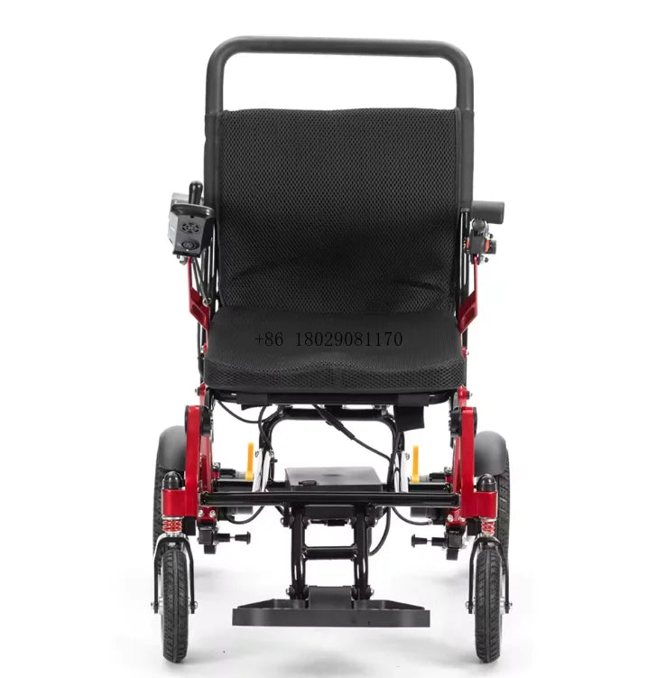 Lightweight Walker & Rollator for Elderly & Disabled People Intelligent Fully Automatic Folding Electric Wheelchair