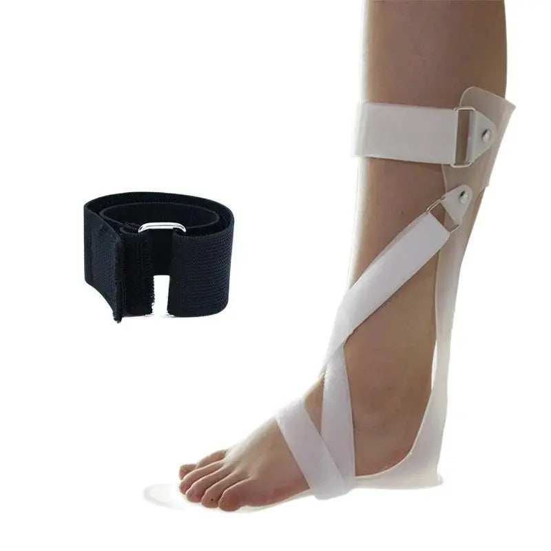 Drop Foot Brace Leaf Spring Splint, Ankle Stabilization Orthosis Support for Stroke, Achilles Tendon Contract Lightweight Polyet