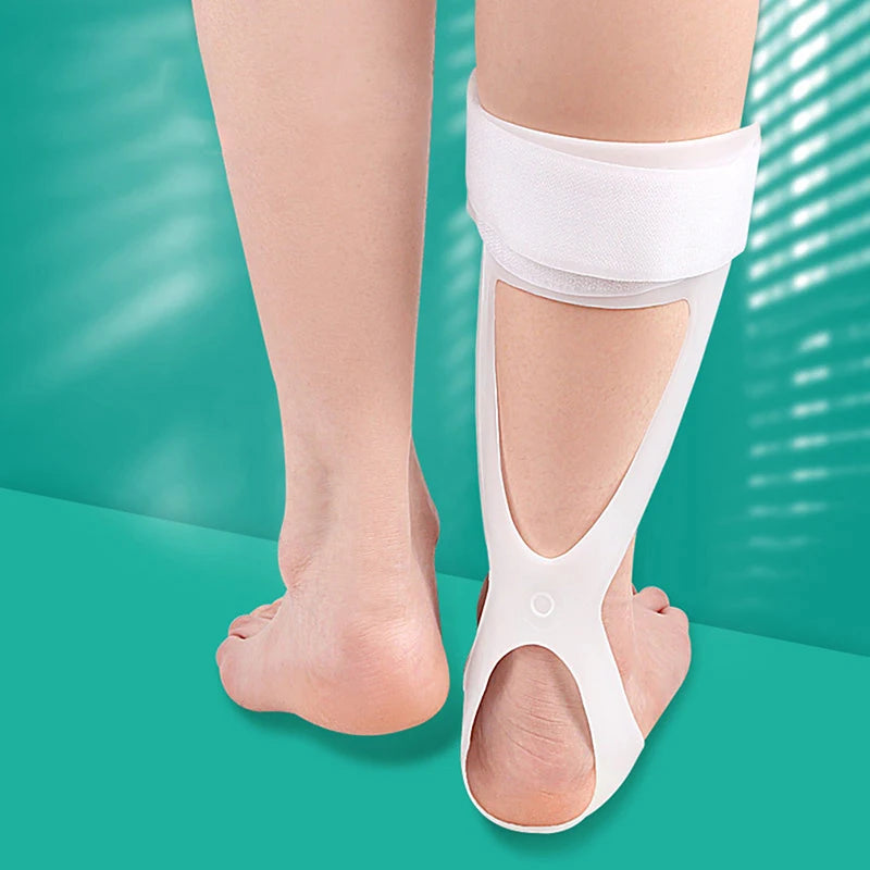 Foot Drop Corrector Stabilizer Ankle Half Palm Foot Orthosis Straightener AFO Support Brace Splint For Injury Orthopedic Therapy