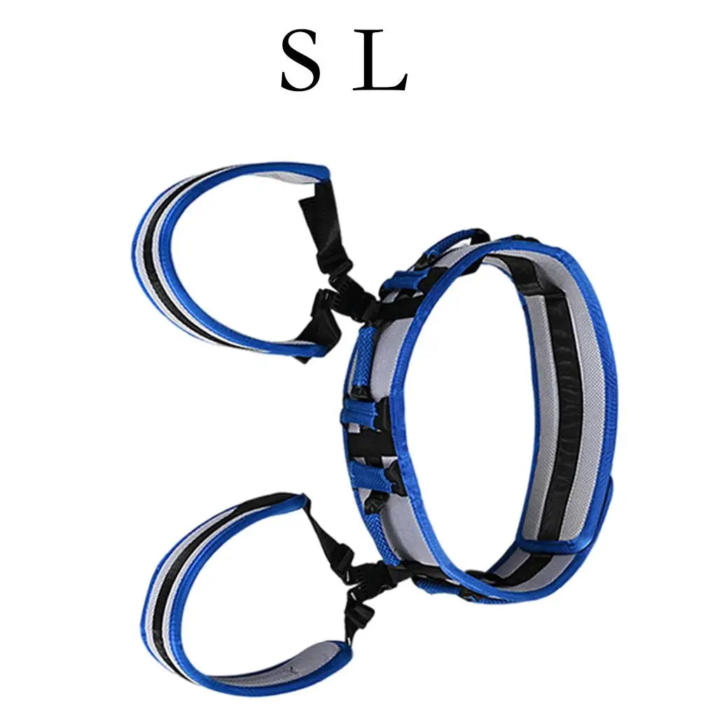 Transfer Gait Belt with Leg Loops Training Device for Disabled